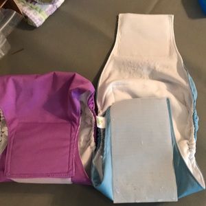 Doggie Belly Bands Medium -2/set excellent shape